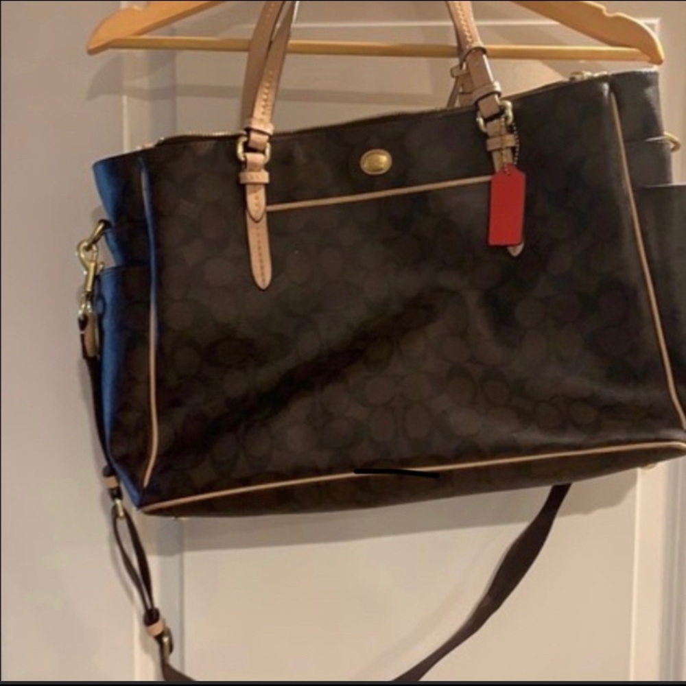 Coach diaper bag